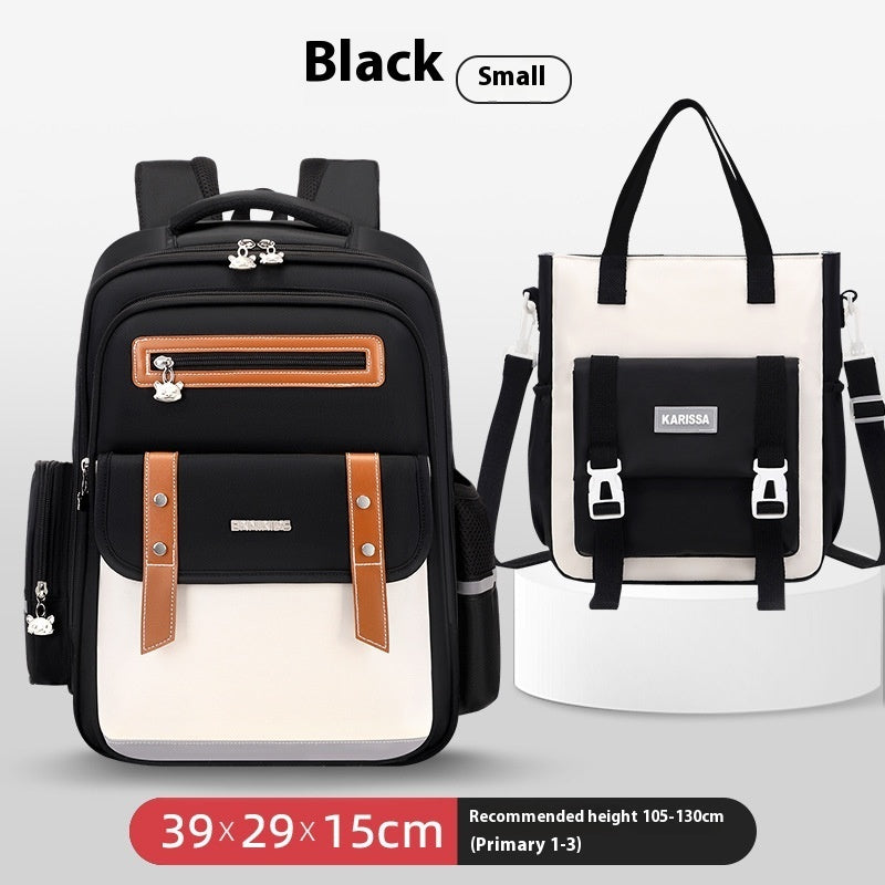 Mochila escolar de tela Oxford para niños de gran capacidad