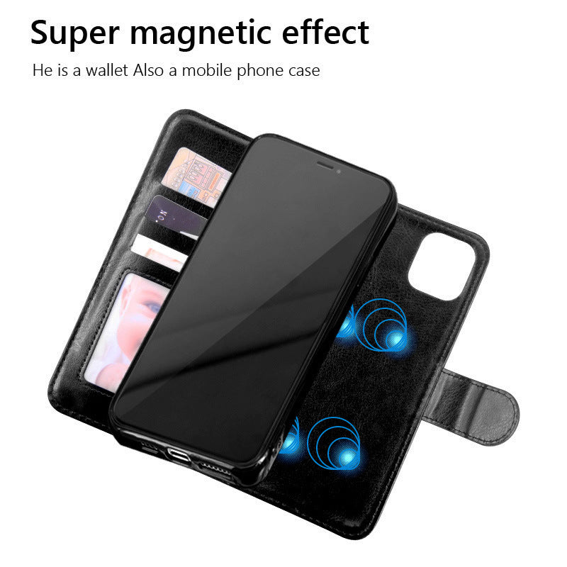 Funda tipo cartera con tapa para teléfono móvil clásico