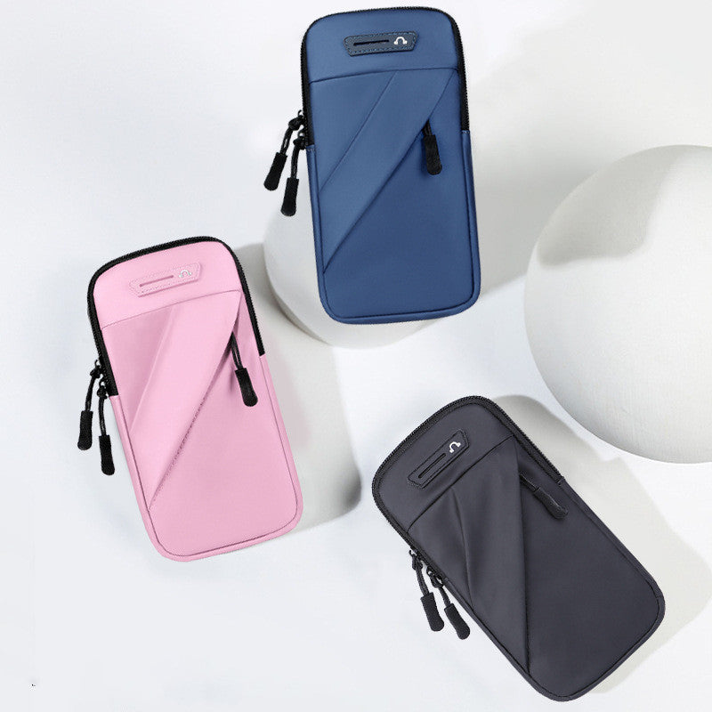 Funda para teléfono de brazo, deportiva, informal, de moda para hombre y mujer.