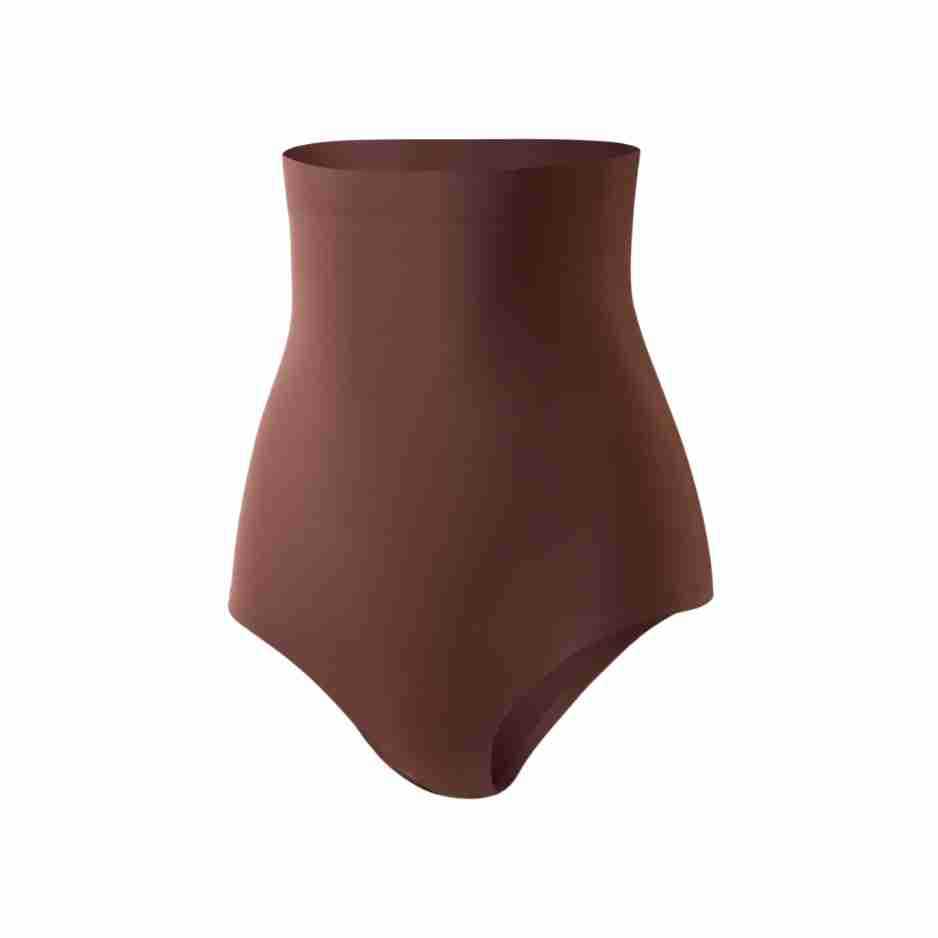 Tanga de tiro medio y alto sin costuras para control de abdomen y modelado corporal