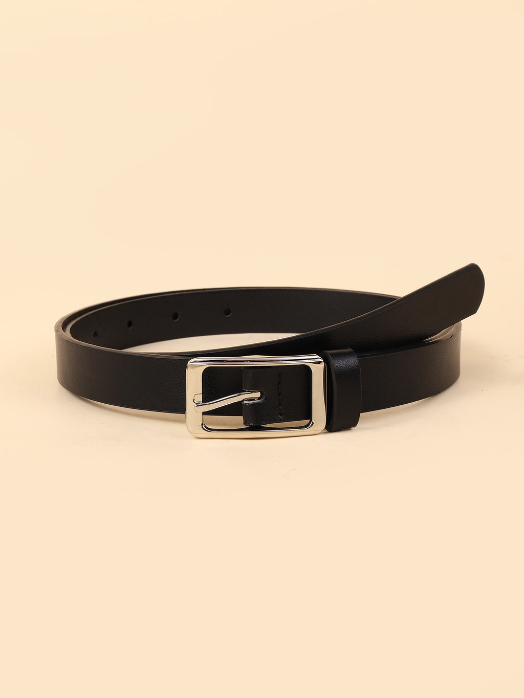 Cinturón de aleación minimalista de moda con hebilla versátil