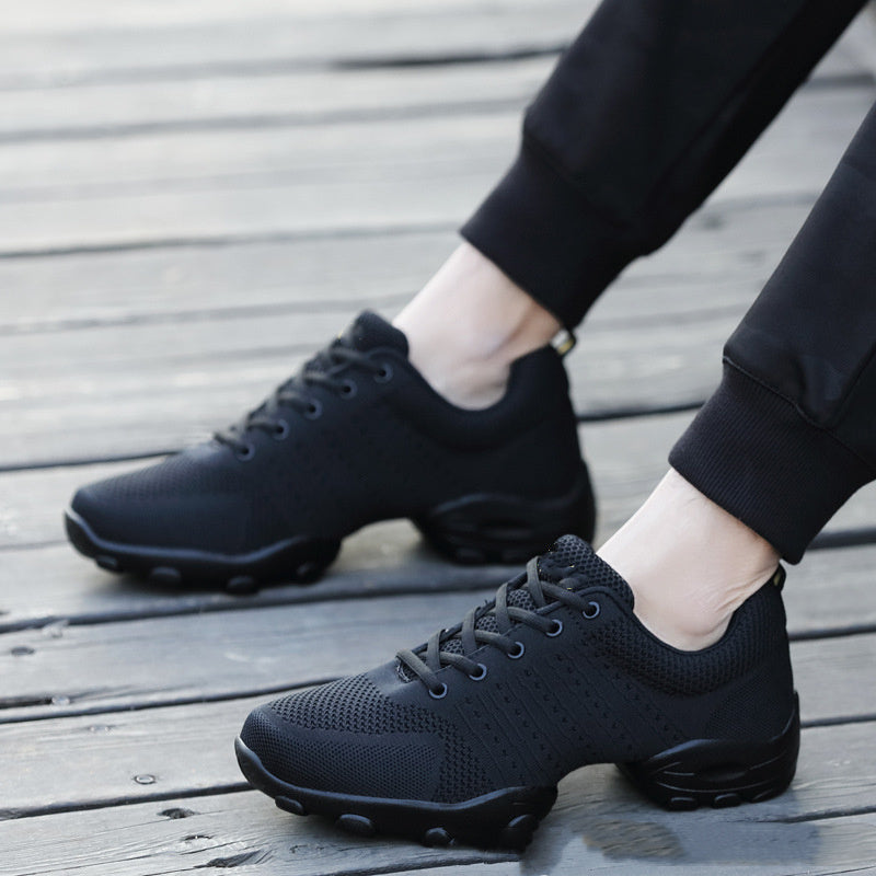 Zapatillas deportivas ligeras de malla con suela blanda para hombre