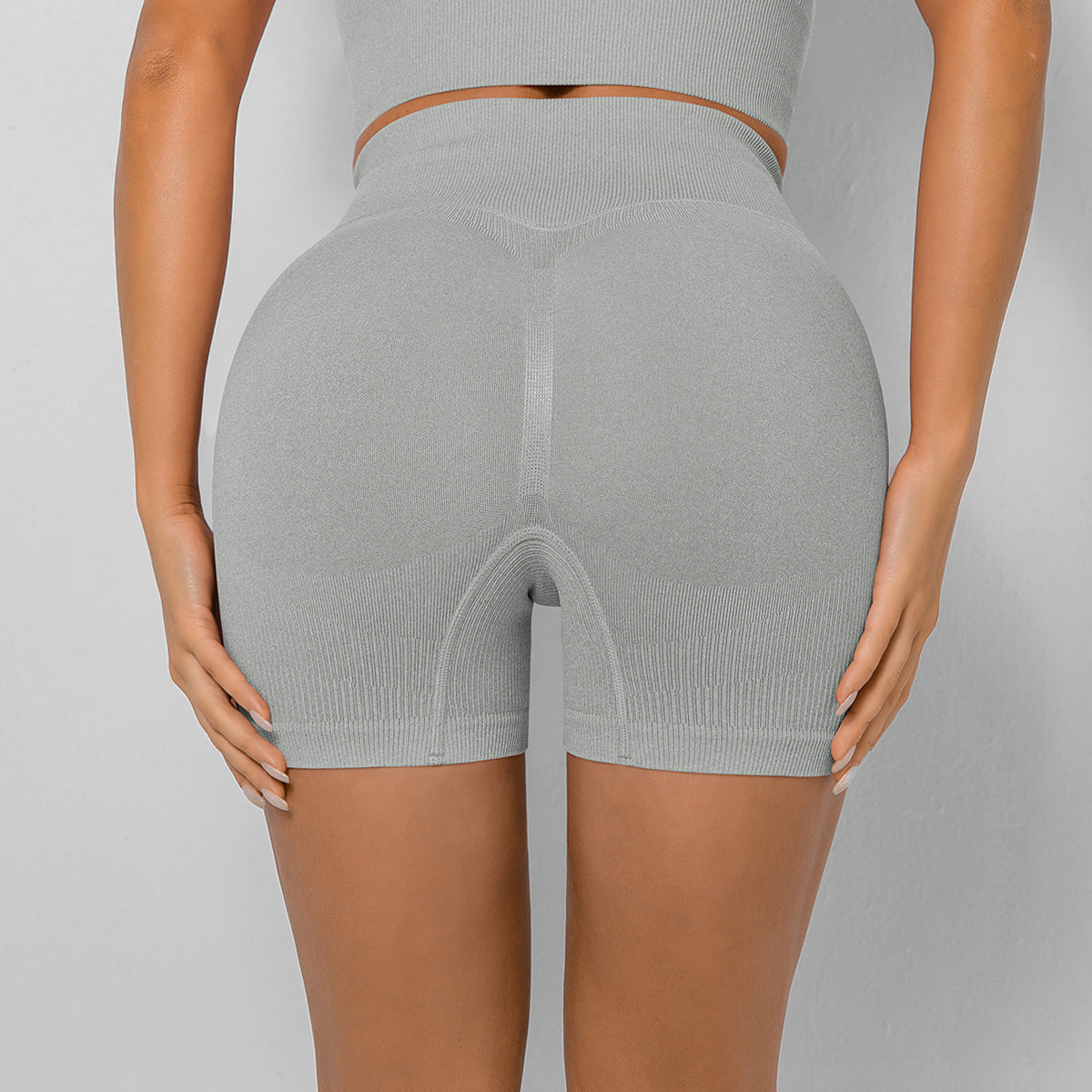 Leggings deportivos de cintura alta, pantalones cortos deportivos y de fitness