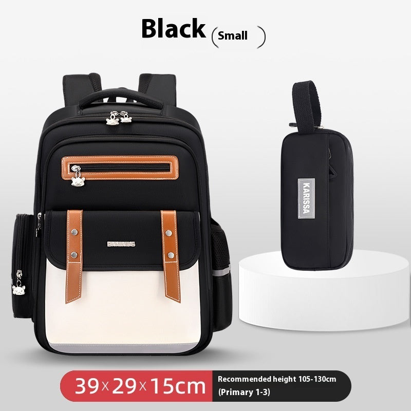 Mochila escolar de tela Oxford para niños de gran capacidad