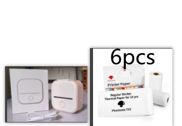 Mini impresora térmica portátil de etiquetas, impresora de fotos para el hogar, impresora de preguntas incorrectas para estudiantes, mini impresora de etiquetas compatible con Bluetooth, etiqueta de precio