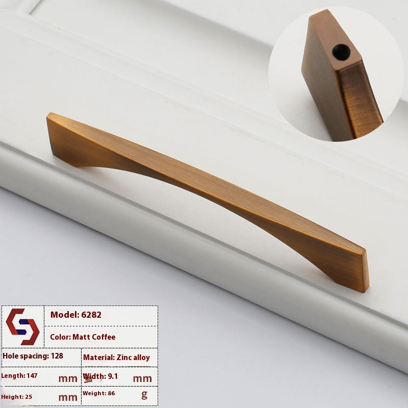 Tirador de armario minimalista de estilo chino, accesorios para muebles