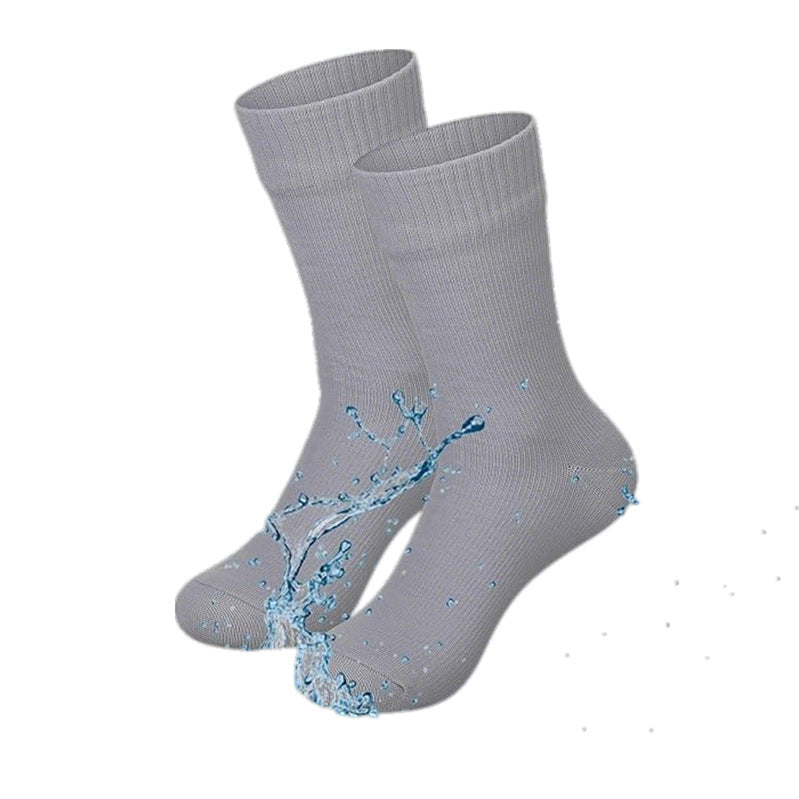 Calcetines impermeables que te mantienen abrigado y ofrecen una excelente resistencia a la abrasión.
