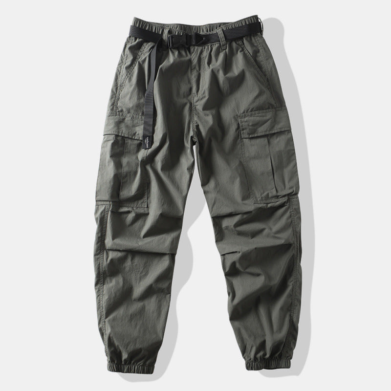 Pantalones de trabajo de estilo japonés para hombre, primavera y verano