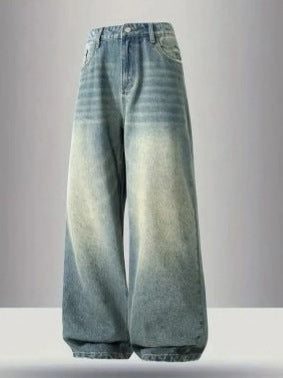 Vintage Jeans Wide Leg Casual Long Pants