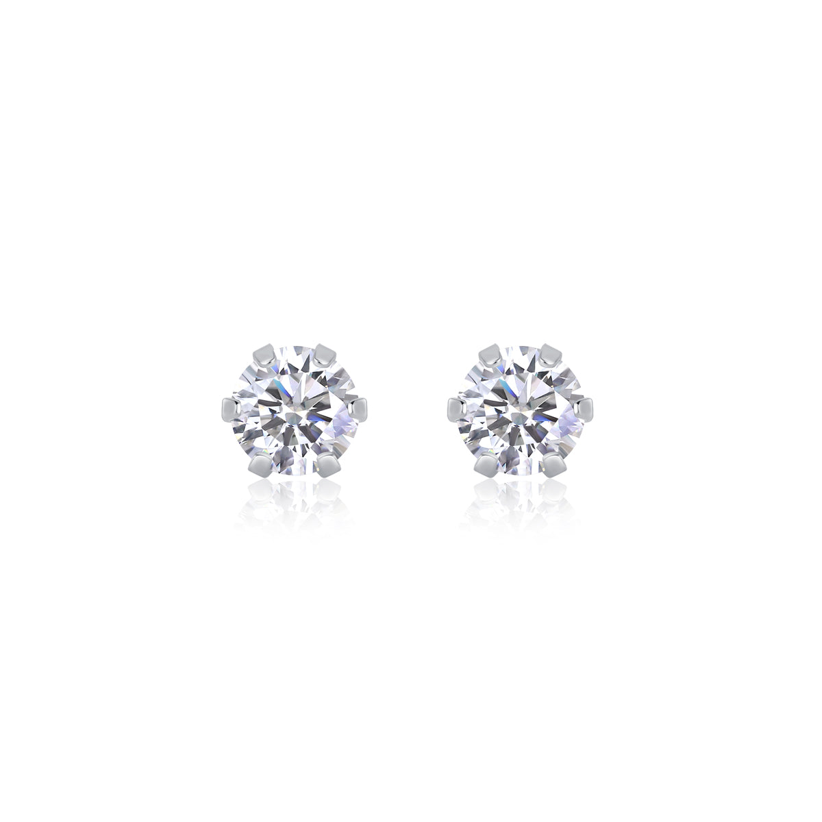 Starlight Solo Dance - Premium Moissanite Luxury Fashion Light Luxury Jewelry Silver Stud Earrings S925 Silver Plated Platinum