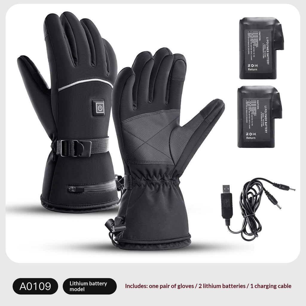 Guantes cálidos de invierno para deportes al aire libre, ciclismo y esquí.