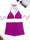 Women's Sexy Bikini Split Swimsuit