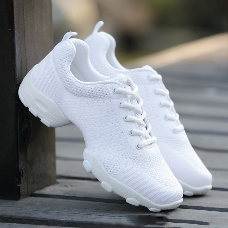 Zapatillas deportivas ligeras de malla con suela blanda para hombre