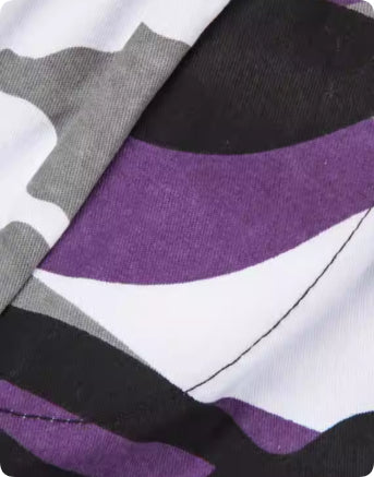 Pantalones deportivos versátiles con diseño de camuflaje y patchwork para hombre