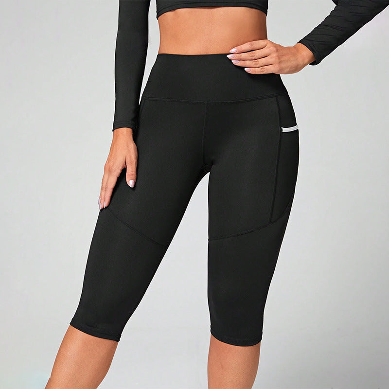 Leggings de yoga sexys para correr, que absorben el sudor y levantan los glúteos para mujer