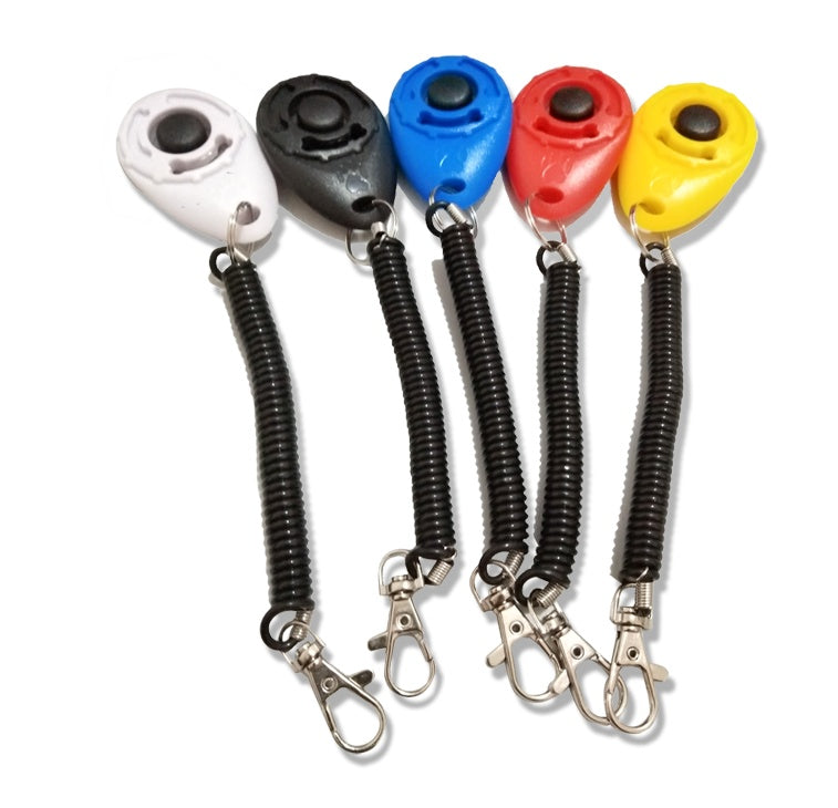 Clicker para adiestramiento de perros, suministros para mascotas