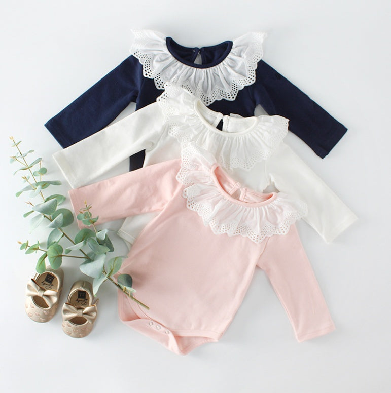 Ropa de una pieza de algodón para bebé