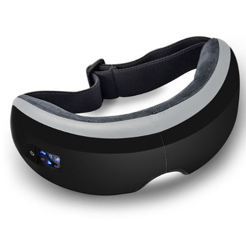 Masajeador de ojos con música Bluetooth, compresa caliente a presión de aire, ojeras, cuidado de los ojos