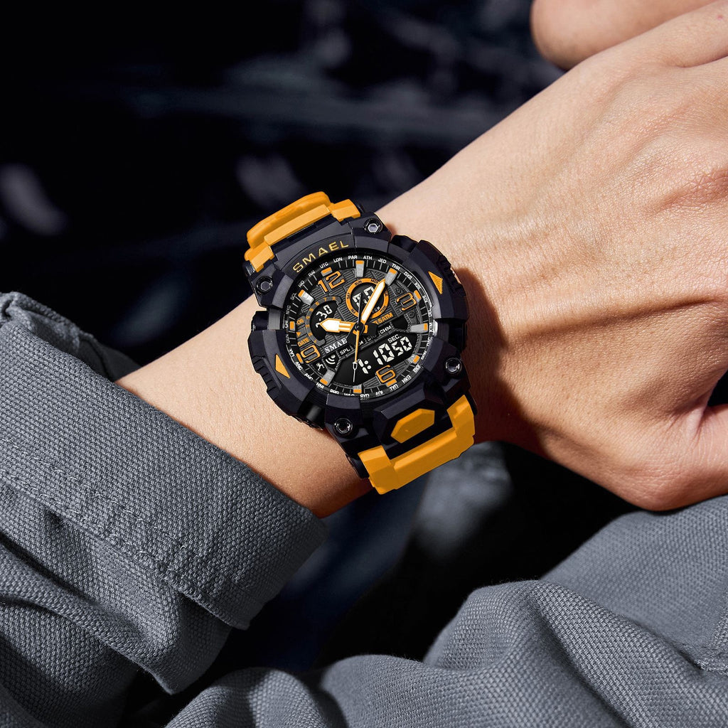 Reloj de aleación moderno para hombre para una medición precisa del tiempo.