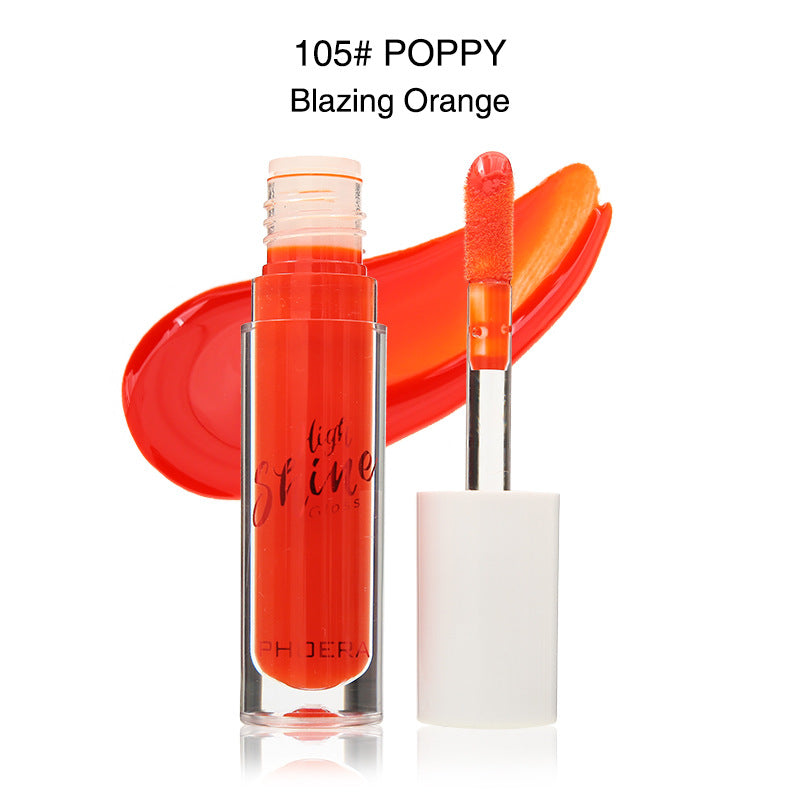 Lápiz labial sólido de gelatina, bálsamo labial de cristal, brillo labial con efecto espejo, hidratante de larga duración, maquillaje para el cuidado de los labios.