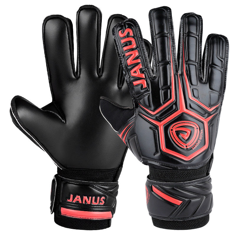 Guantes profesionales de látex antideslizantes y resistentes al desgaste con protección para los dedos.