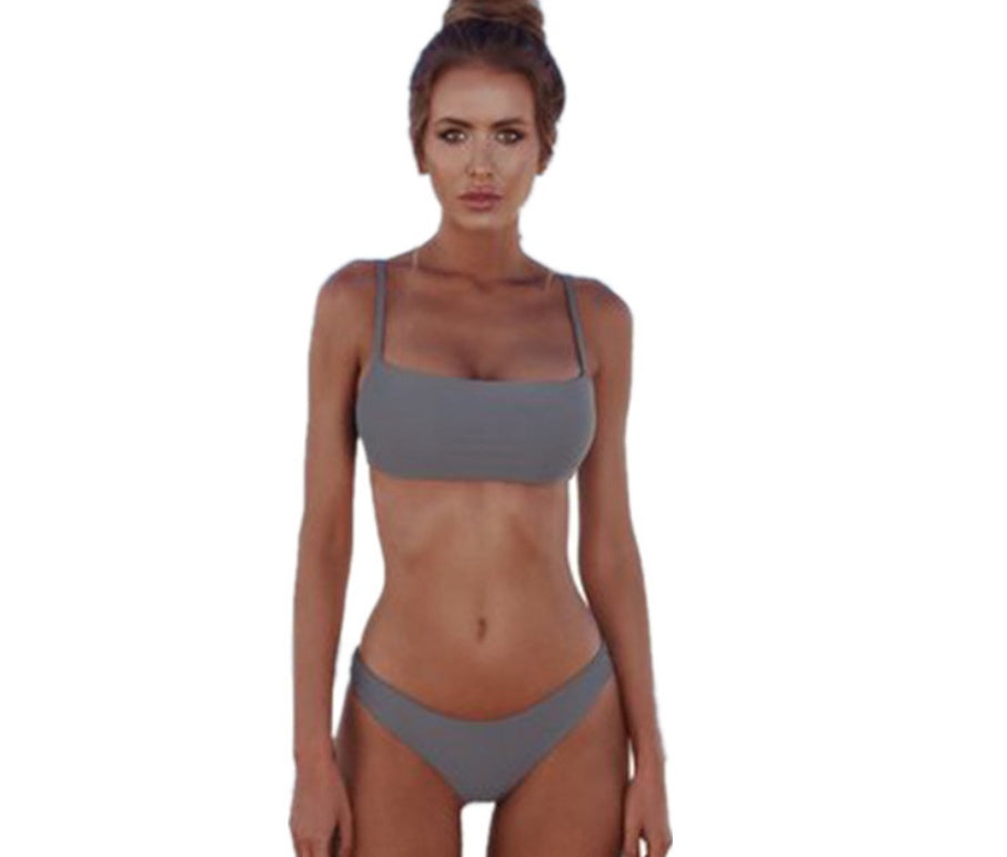 Swimwear print Women Two Piece Swimsuit Beach Vacation Summer