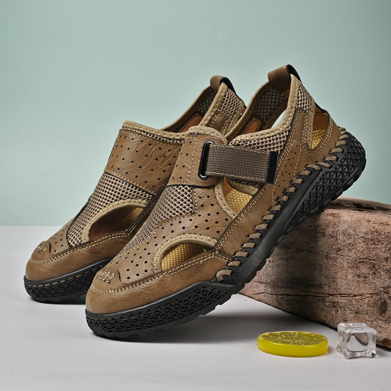 Sandalias cerradas transpirables para hombre
