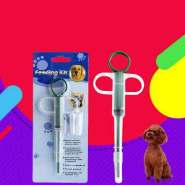 Dispositivo práctico para dispensar pastillas medicinales a tus mascotas. Envío directo.