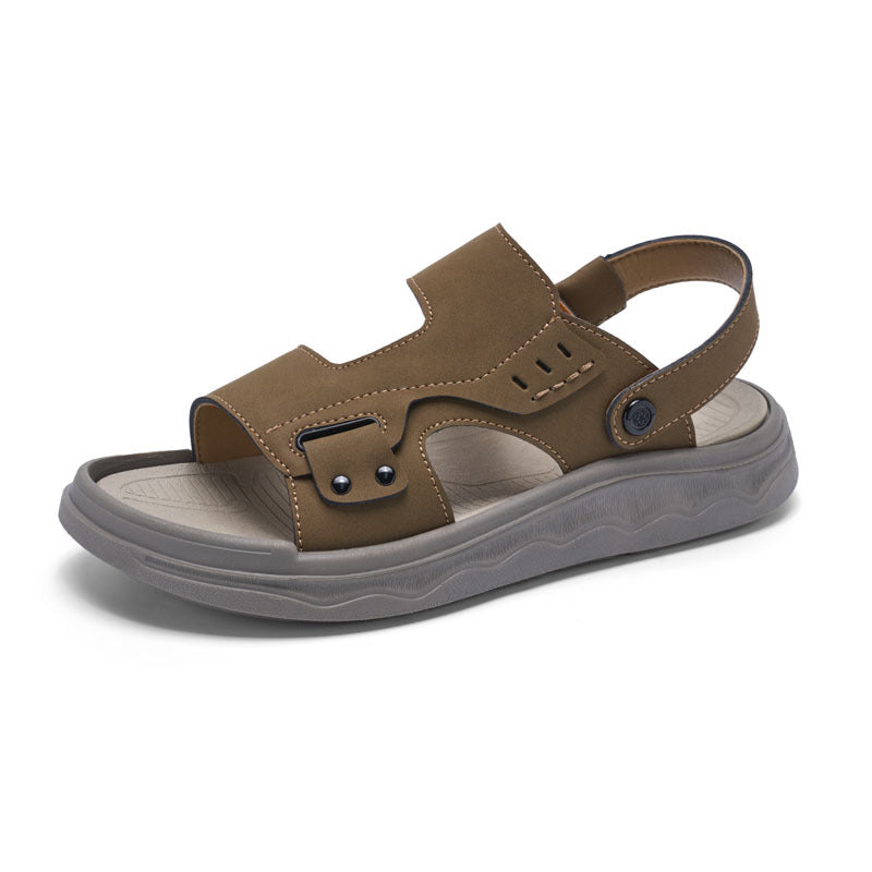Non-slip Soft Bottom Dual Use Slippers Outer Wear