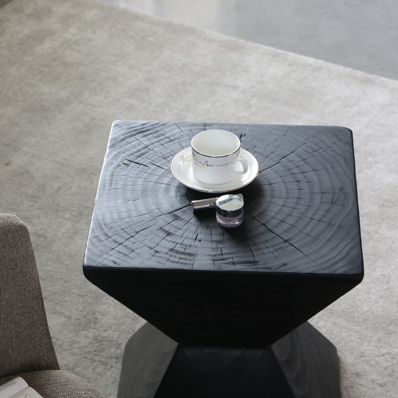 Sofá de troncos Ji Ji Feng y mesa de té, mesa auxiliar creativa para sala de estar, muebles para hoteles y casas de familia.