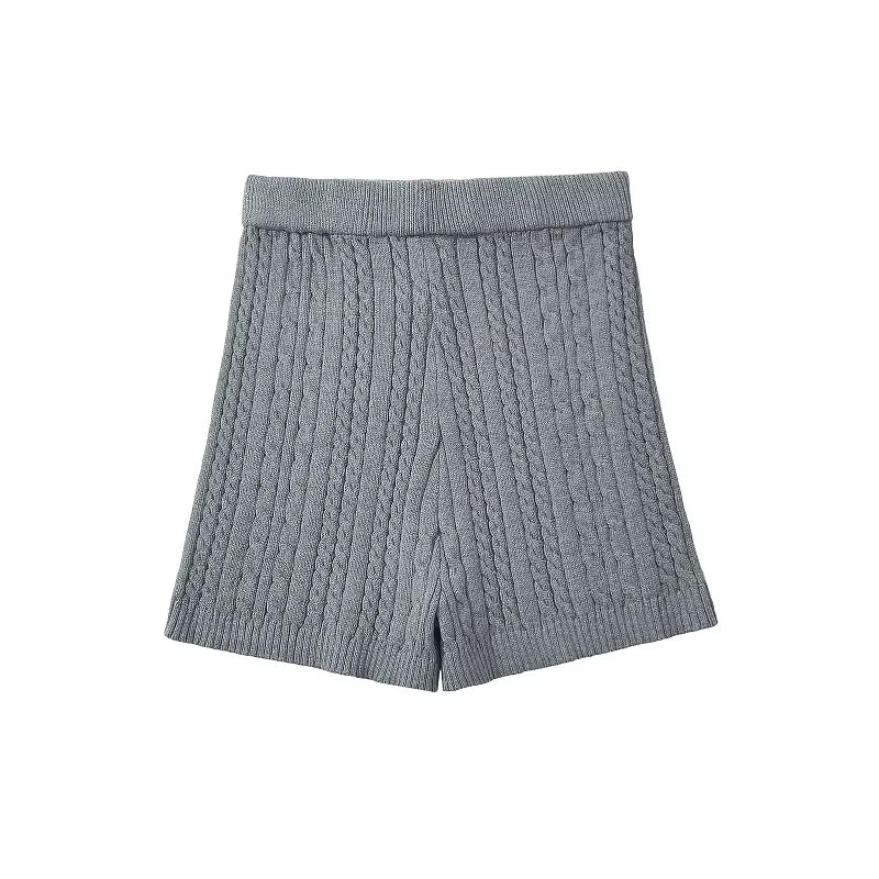 Pantalones cortos de punto Hot Girl para mujer