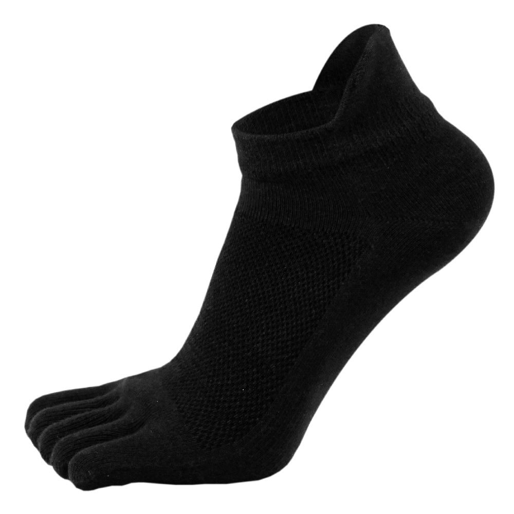 Calcetines de malla con punta abierta y talón corto para hombre