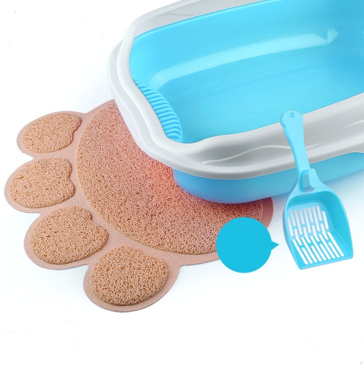 Inodoro semicerrado para gatos, grueso y resistente a salpicaduras