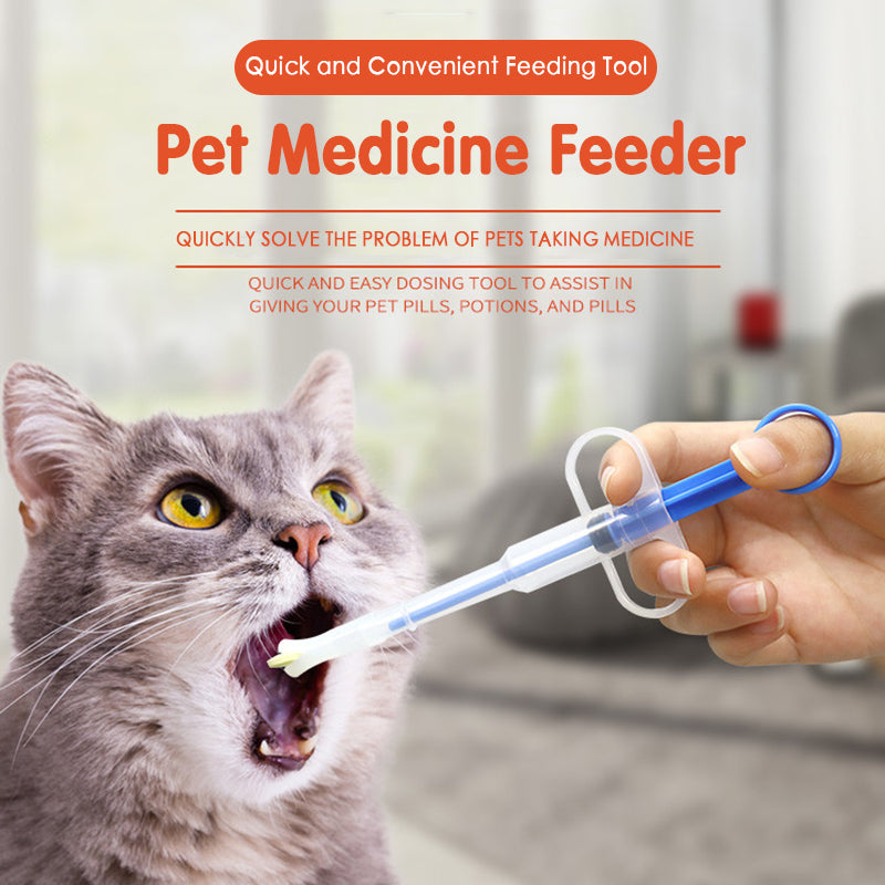Dispositivo práctico para dispensar pastillas medicinales a tus mascotas. Envío directo.