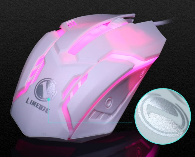 Wired Mouse Keyboard Women Casual Fashion Everyday Streetwear