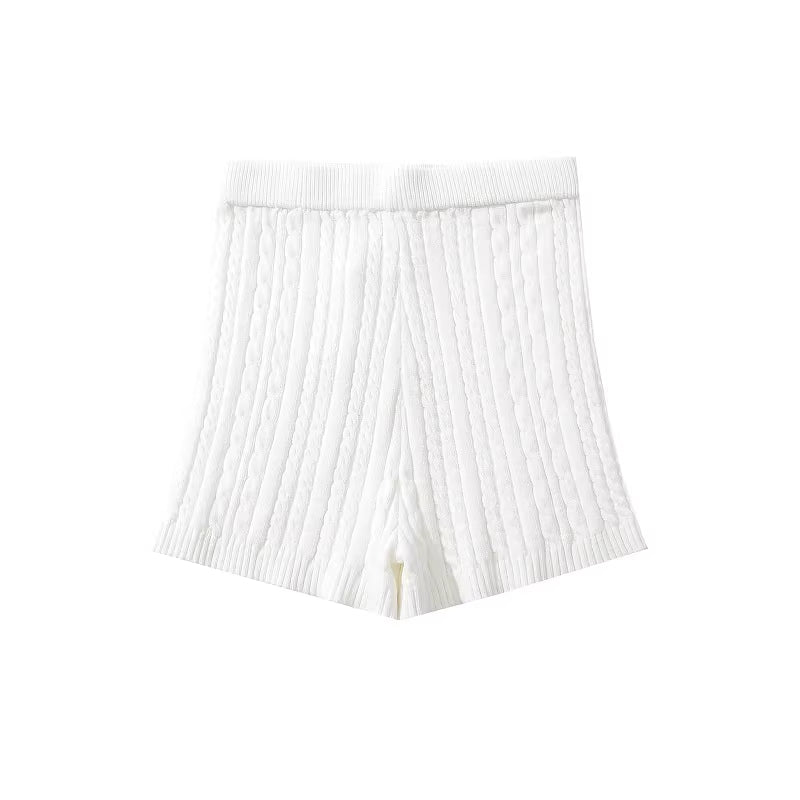 Pantalones cortos de punto Hot Girl para mujer
