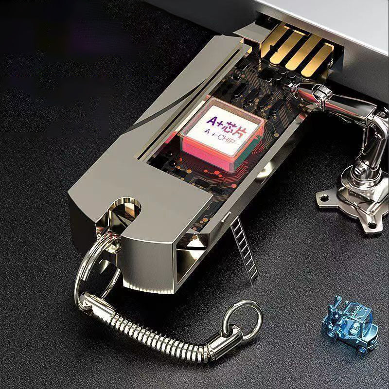 Una unidad USB de gran capacidad se amplía a escala virtual