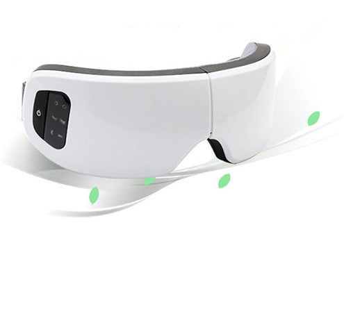 Protector ocular inteligente con música y Bluetooth, compresa caliente, masajeador ocular con vibración