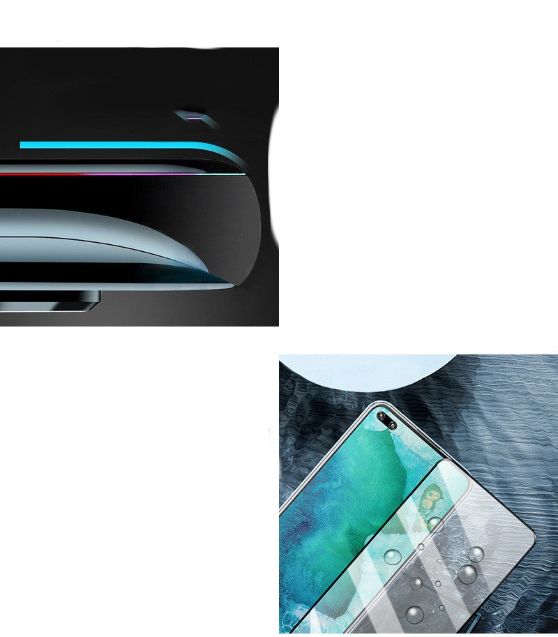 Protector de pantalla de vidrio templado de aluminio de alta calidad para teléfono móvil