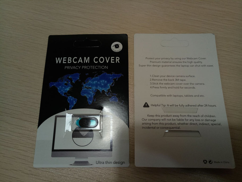 Pantalla de cámara de plástico, cubierta protectora anti-hackers para computadoras portátiles, tabletas y teléfonos móviles.