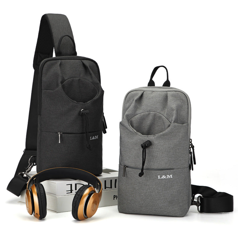 Bolso bandolera de gran capacidad para ciclismo para hombre