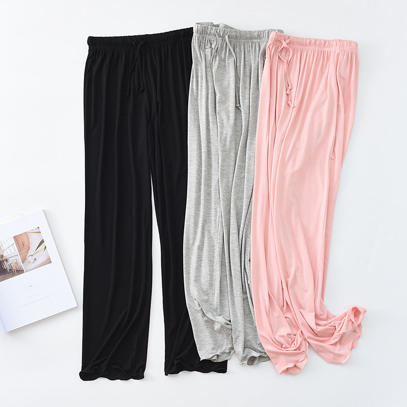 Pantalones de pijama ligeros de modal para estar en casa