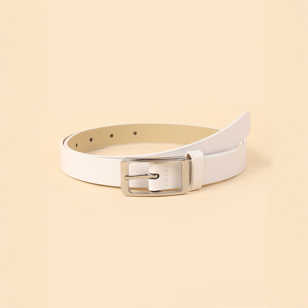 Cinturón de aleación minimalista de moda con hebilla versátil