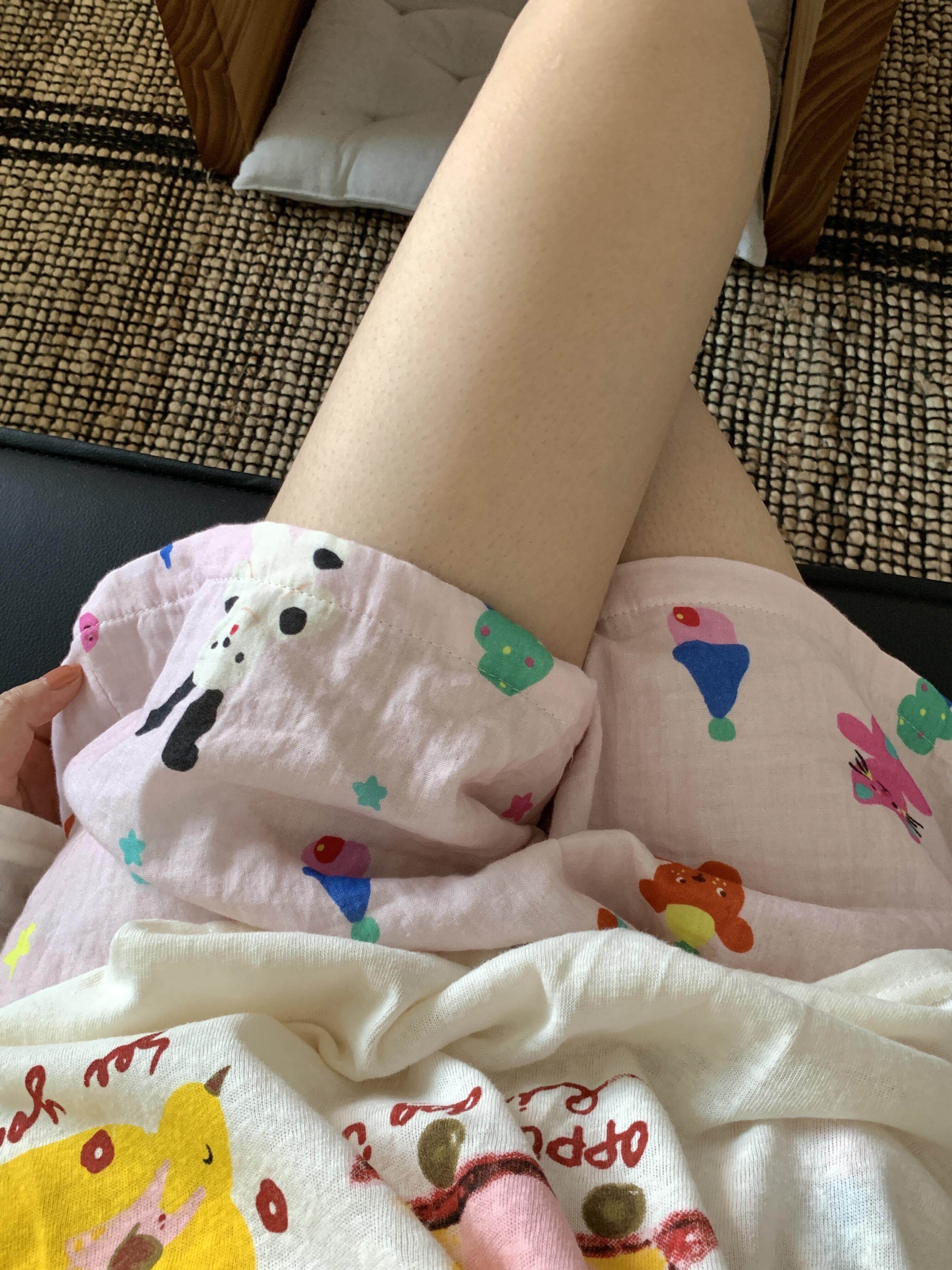 Women's Pure Cotton Double-layer Gauze Shorts