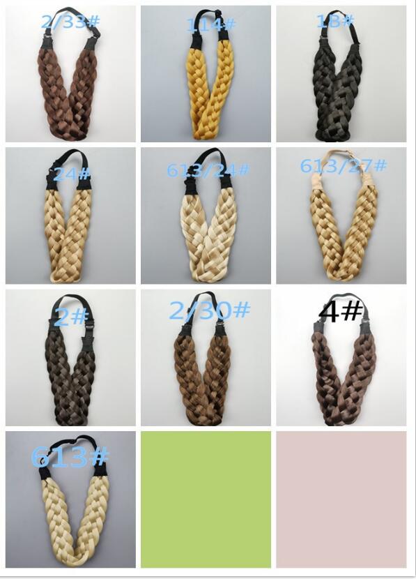 Bohemian braided headband Women Casual Fashion Everyday Streetwear