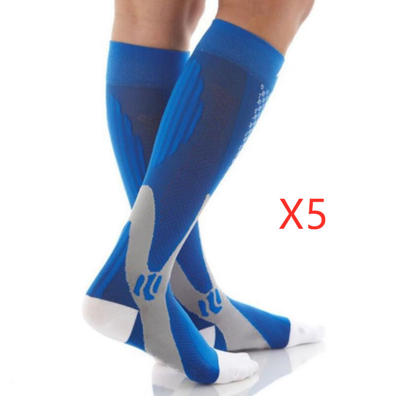Calcetines de compresión para hombre y mujer. El mejor ajuste deportivo graduado para correr, viajar, volar, aumentar la resistencia, la circulación y la recuperación.