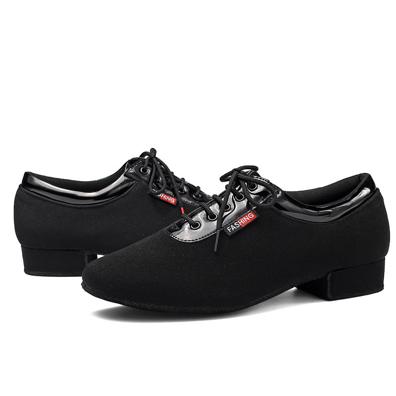 Zapatos de baile moderno Wupamo para hombre, ideales para vals, tango y bailes de salón. Suela blanda para interiores, tallas grandes.