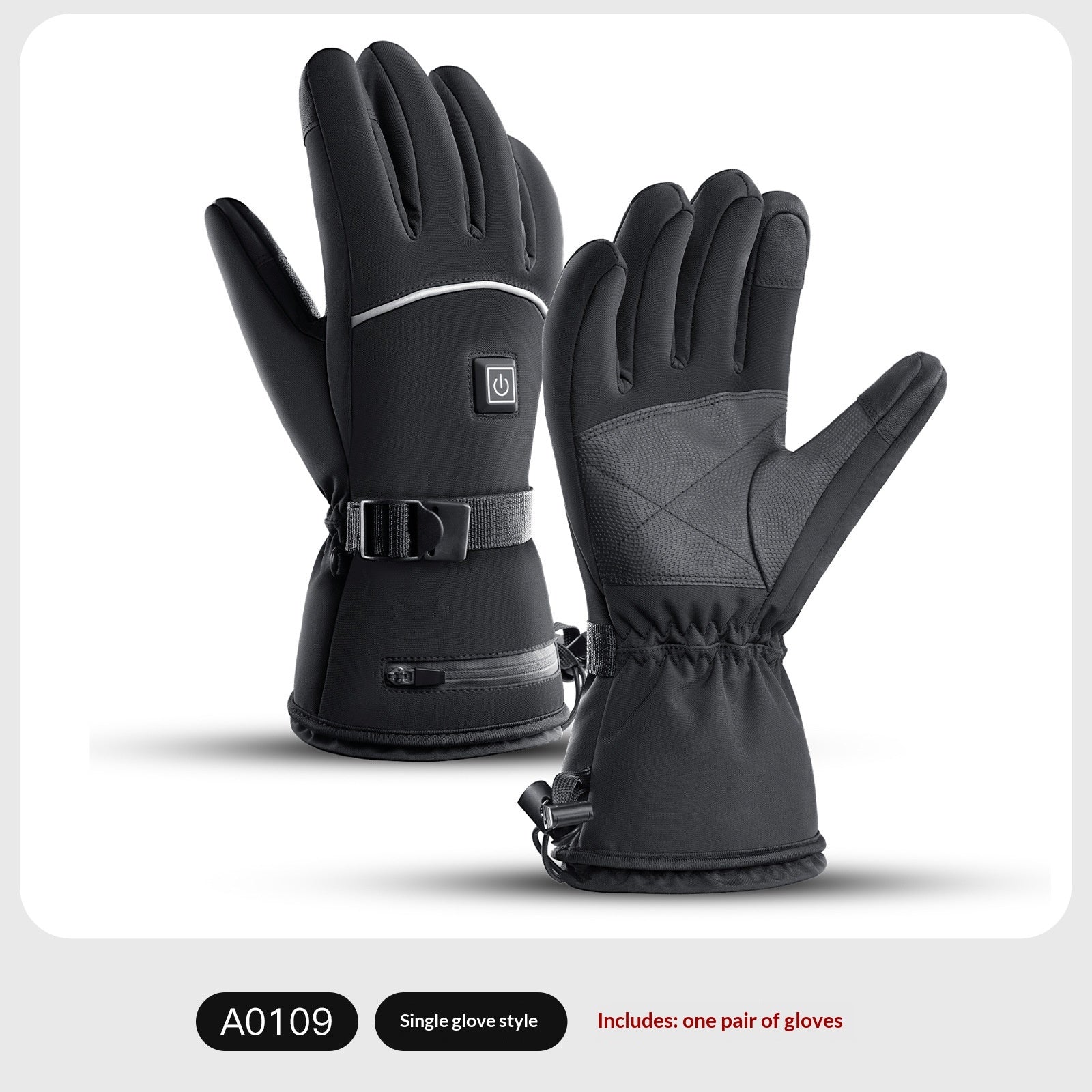 Guantes cálidos de invierno para deportes al aire libre, ciclismo y esquí.
