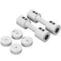 SPORTNOW Dumbbells Set, Adjustable Weights For Women Men Home Gym Workout, 2.5KG X 2