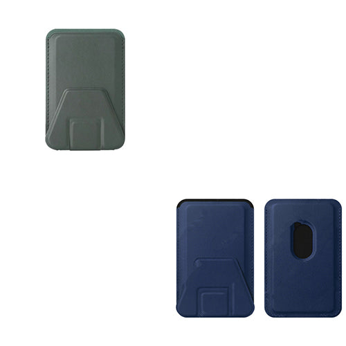 Soporte para teléfono móvil, tarjetero, tarjetero plegable, adhesivo para tarjetas, tarjetero magnético multifuncional.